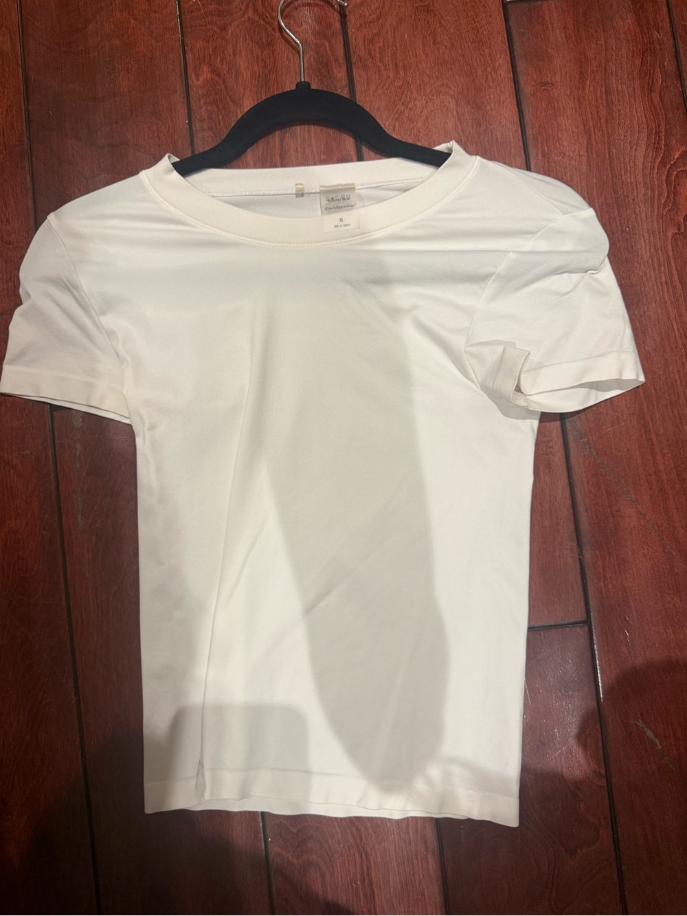 Aritzia Sunday best White Short Sleeve Crewneck Top